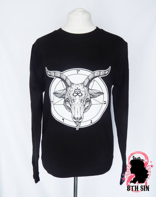 Black Baphomet Sweatshirt