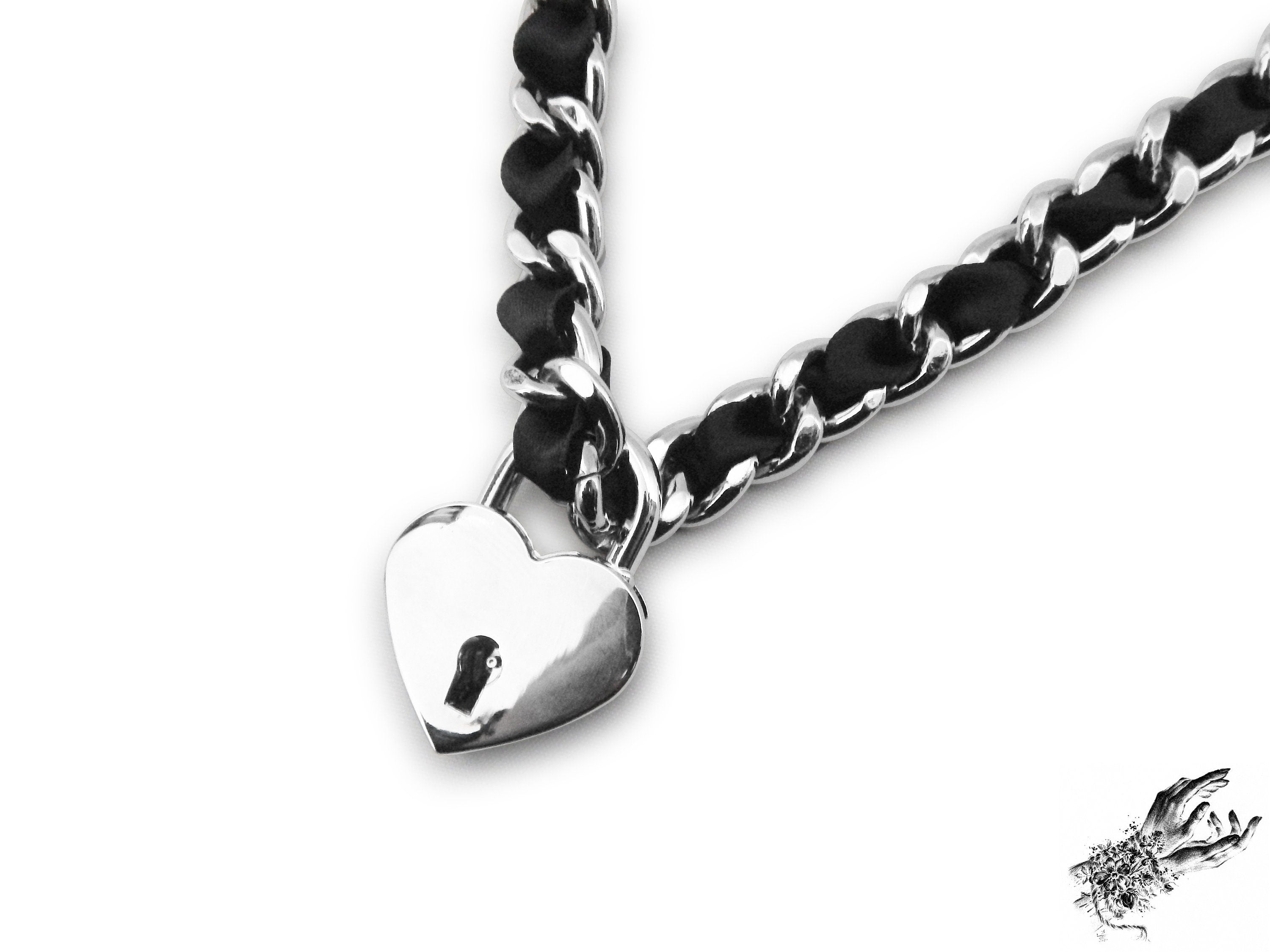 Heart lock online chain