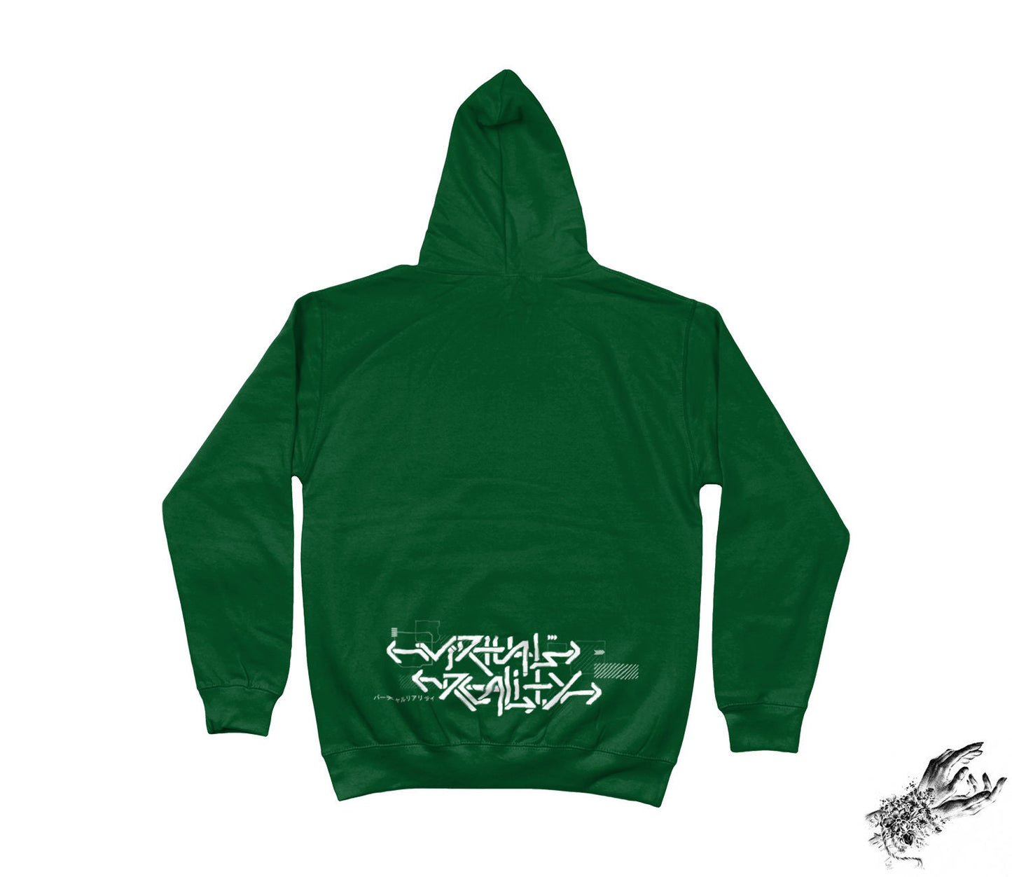 Forest Green Virtual Reality Hoodie