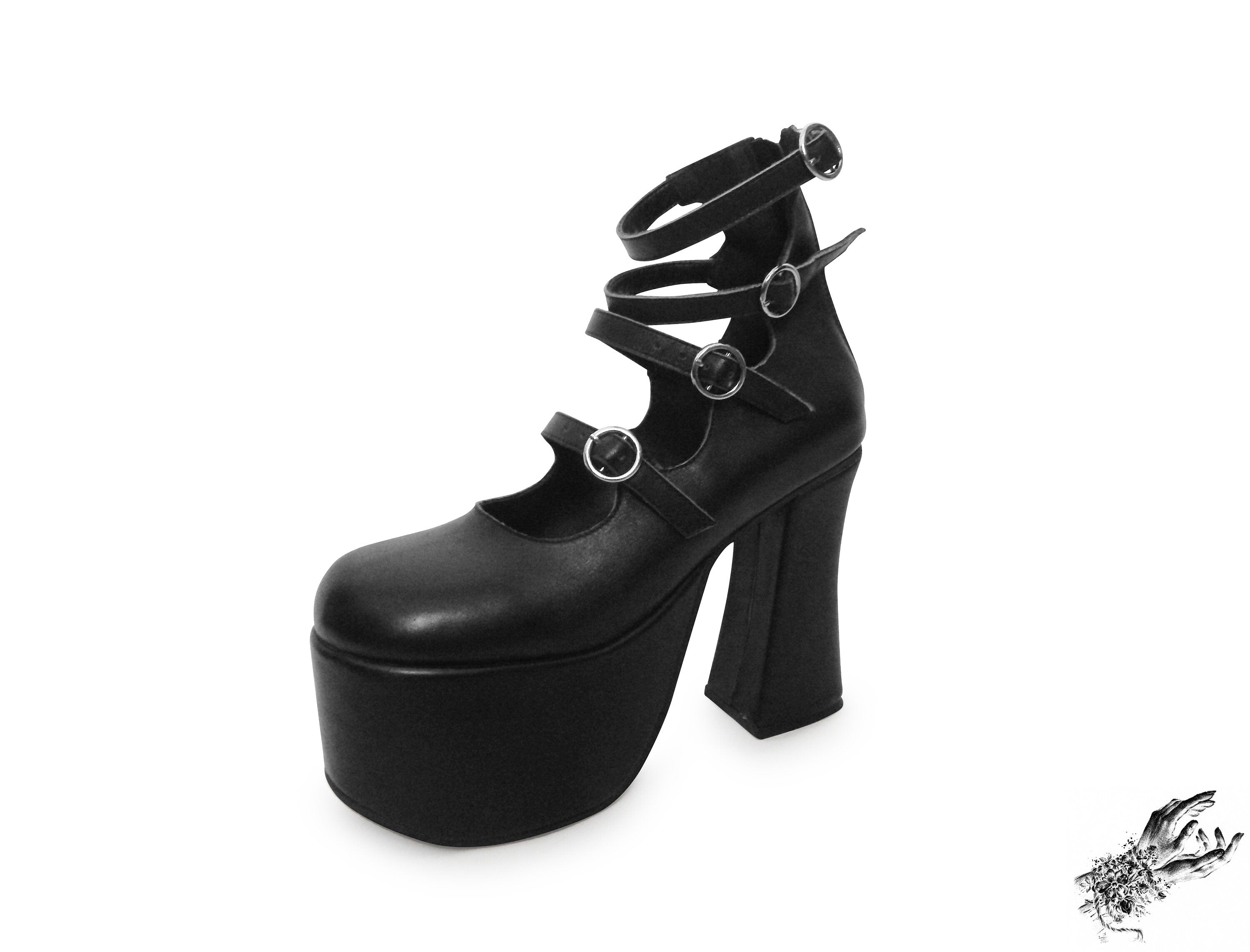 Platform heel best sale shoes for ladies