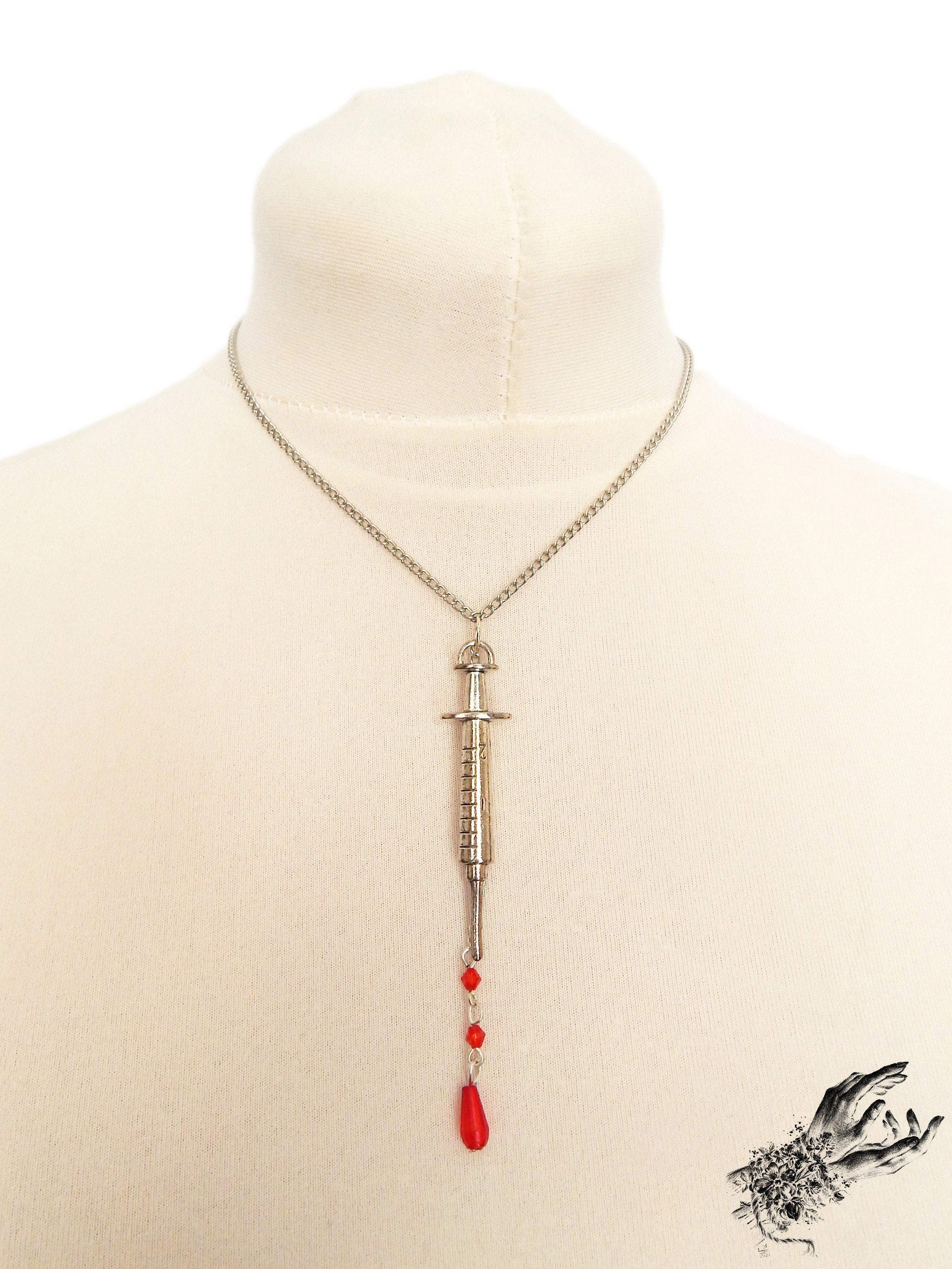 Syringe jewelry hot sale