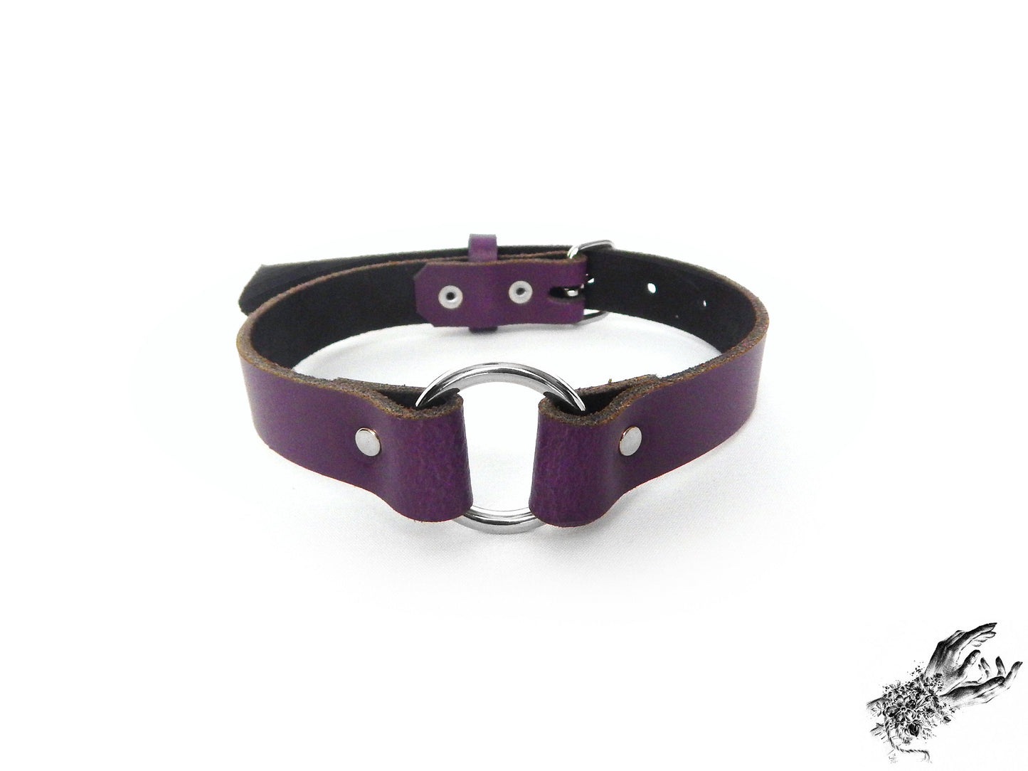 Purple O Ring Choker